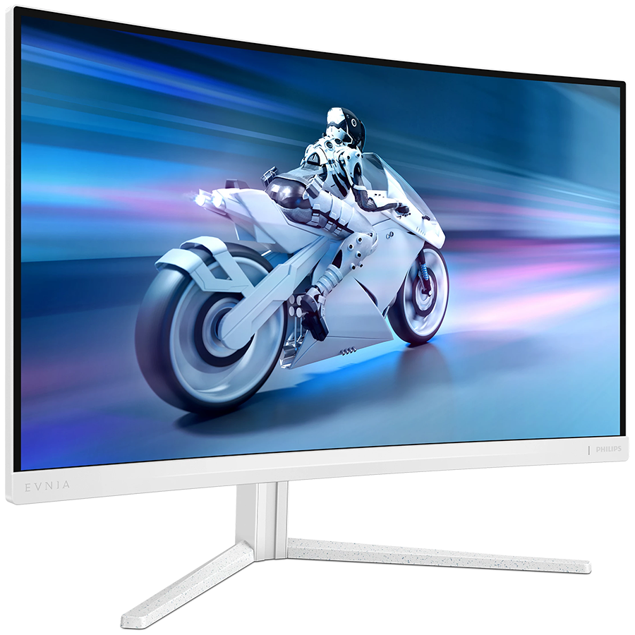 PHILIPS Monitor Evnia 5000 27M2C5501 27" Curved, 2560x1440 (QHD), Fast VA, 180Hz, 1500R, 1ms (GTG), Adaptive Sync, HDR10, 2xHDMI, 1xDP, Ergo