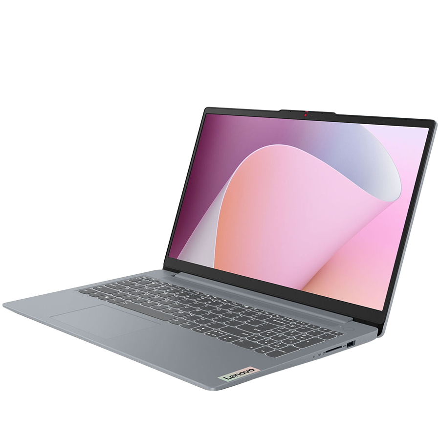 Lenovo IdeaPad Slim 3 15ABR8, 15.6'' FHD (1920x1080) IPS AG, AMD Ryzen 5625U (6C, 16MB, up to 4.3GHz), 16GB DDR4, 512GB SSD, AMD Radeon Graphics, HD Cam + Mic, 2x USB 3.2, 1xUSB-C, HDMI, Batt 47 Wh, No OS, Arctic Grey, 2y