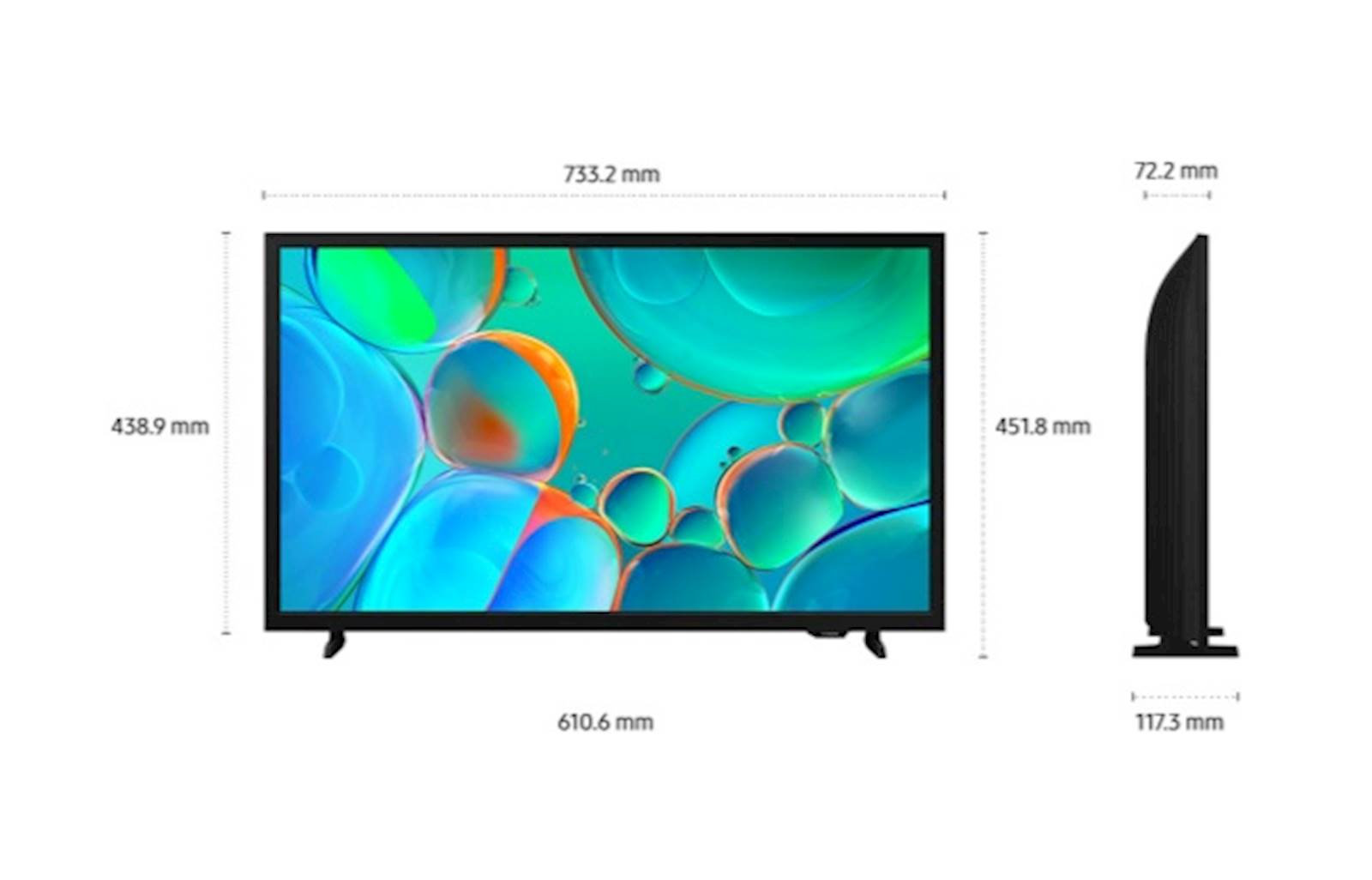 TV SAMSUNG LED 32" H5002F