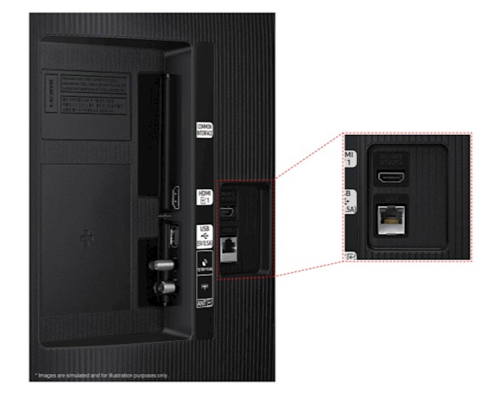 TV SAMSUNG LED 32" H5002F