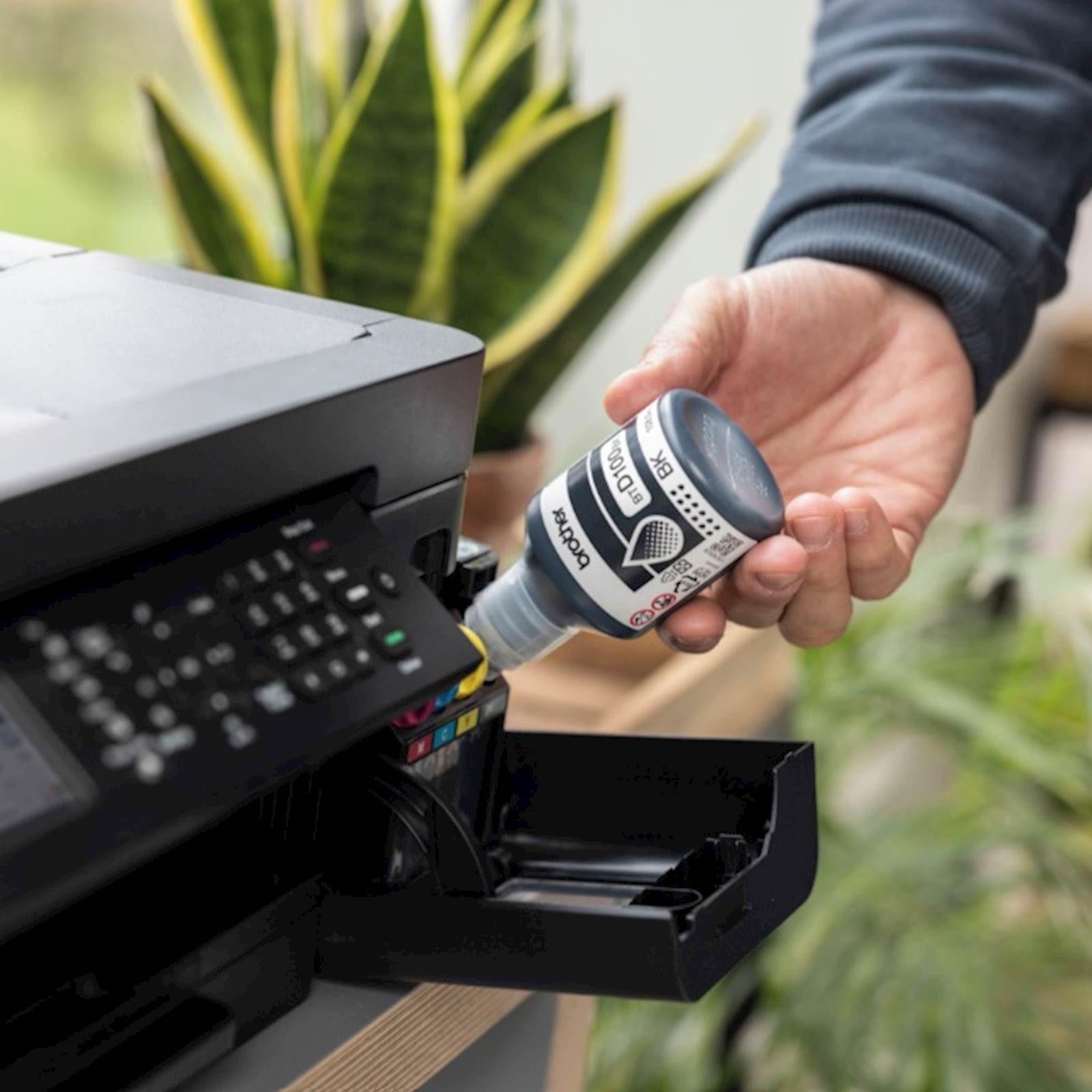 Tinta BROTHER BTD100BK