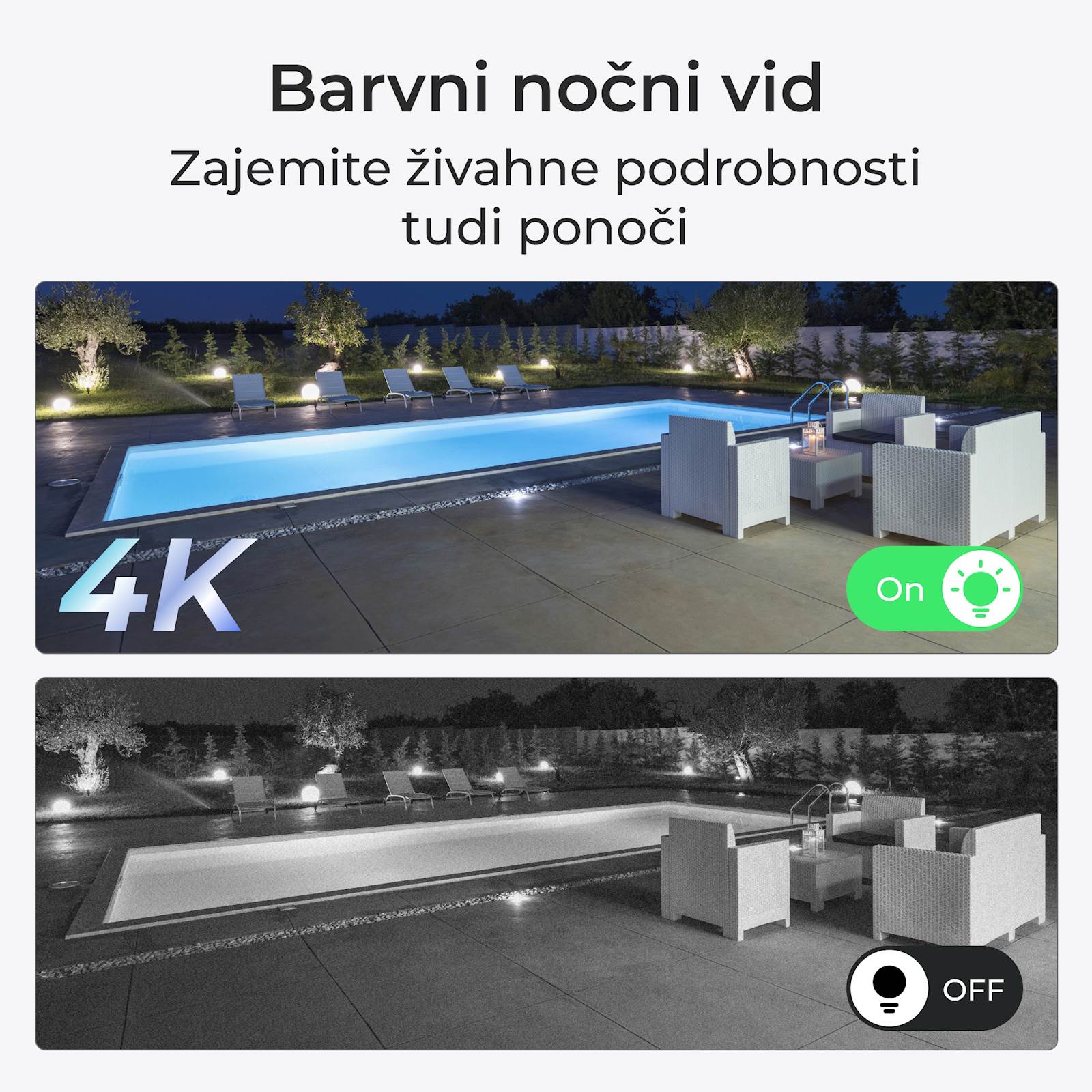 Reolink IP Kamera  W437 4K, Wi-Fi 6, IK10, 5x zoom