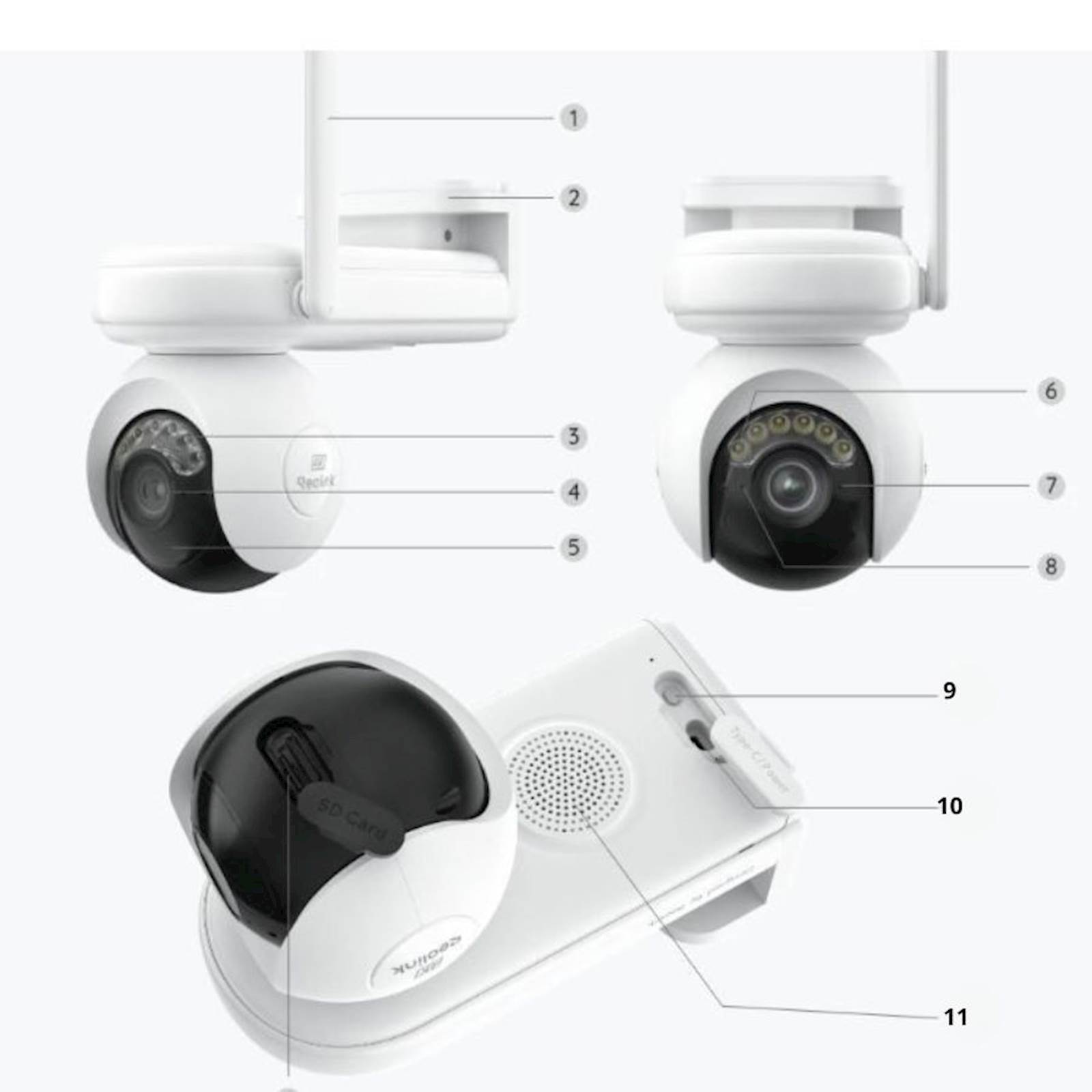 Reolink Ip Kamera Altas serija B660 Noćni 4K ColorX, 360°, WI-FI 6