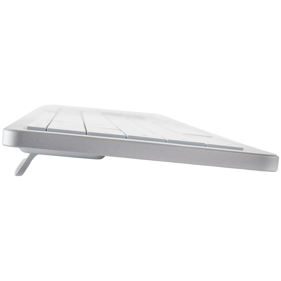 CLEVETURA CLVX 1 Touch-On-Keys AI Wireless Keyboard, ANSI US Mac layout, Scissor Switches, Aluminum Chassis, Interactive RGB, Mac/iPad/AppleTV/PC support