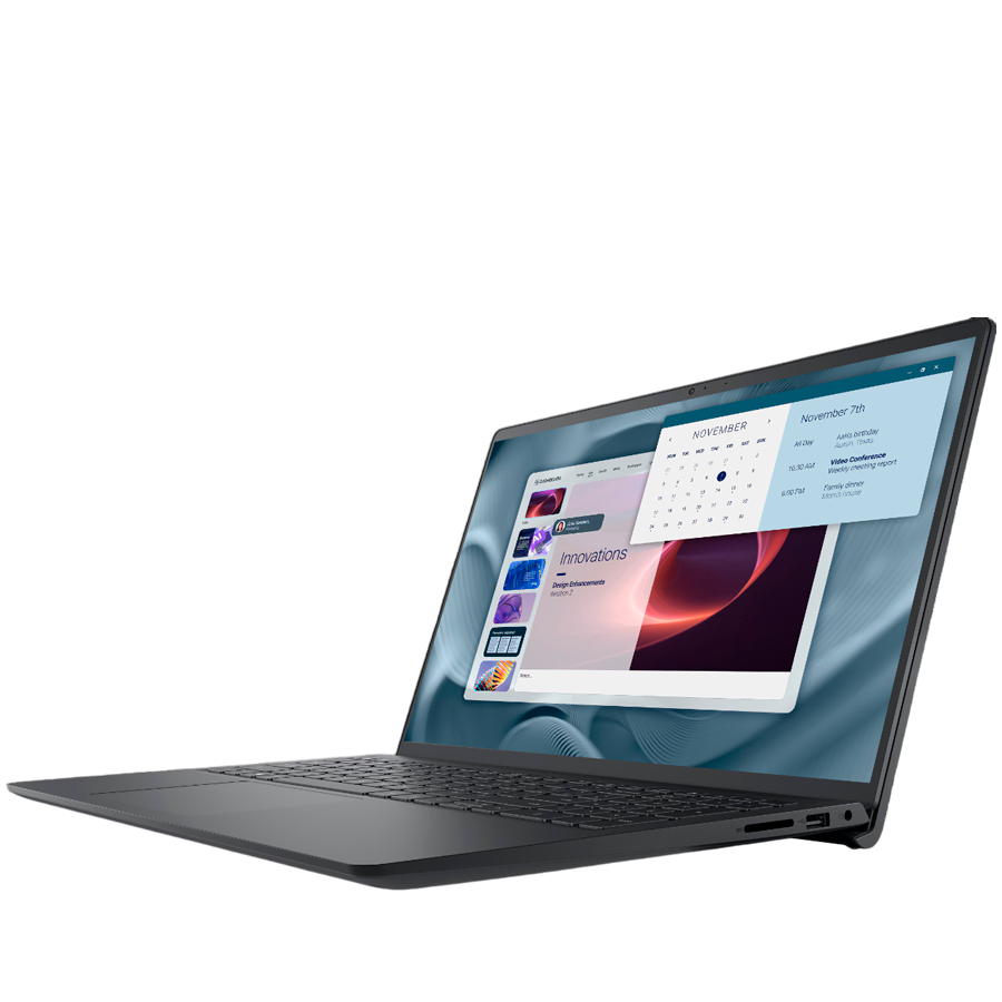 Dell Pro 15 Essential PV15250, 15.6" FHD (1920 x 1080 ), 120Hz, AG, WVA, Core 3 100U, 8GB DDR5, 512GB SSD PCIe, WiFi 6+BT 5.3, HD Cam, 1x USB C 3.2, 1x USB 3.2, 1x USB 2.0, HDMI, SD reader, FPR, Backlit KB, 41Wh, Ubuntu, 3Yr