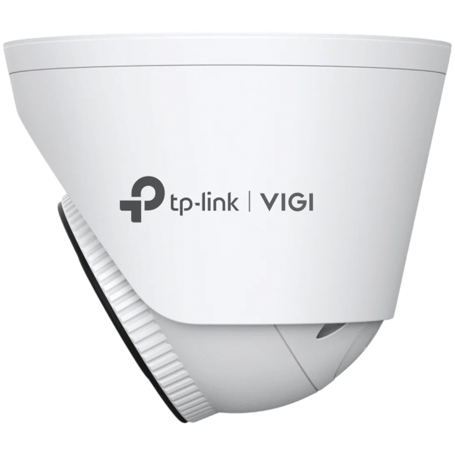 VIGI C455 (2.8mm) 5MP Full-Colour Turret Network Camera, 2.8mm Fixed Lens, 1/2.7” Progress Scan CMOS, Resol.(2880x1620), IP67,  PoE/DC 12V,120dB WDR, Built-in MIC/Speake, micro-SD Slot. Full-Color and IR, H.265+ Compression Technology