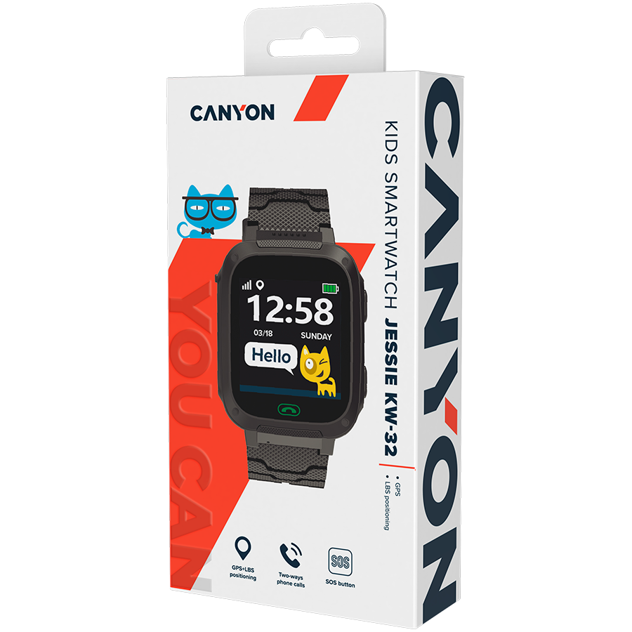 CANYON kids watch Jessie KW-32 GPS