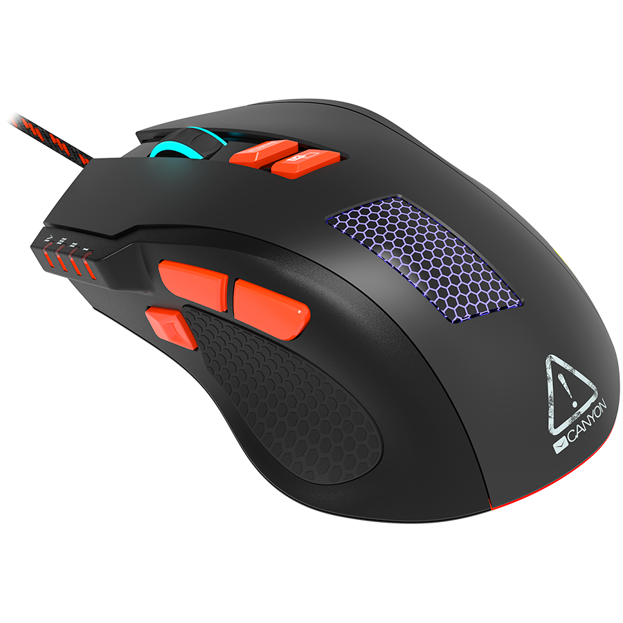 CANYON mouse Corax GM-5N RGB 8buttons Wired Black
