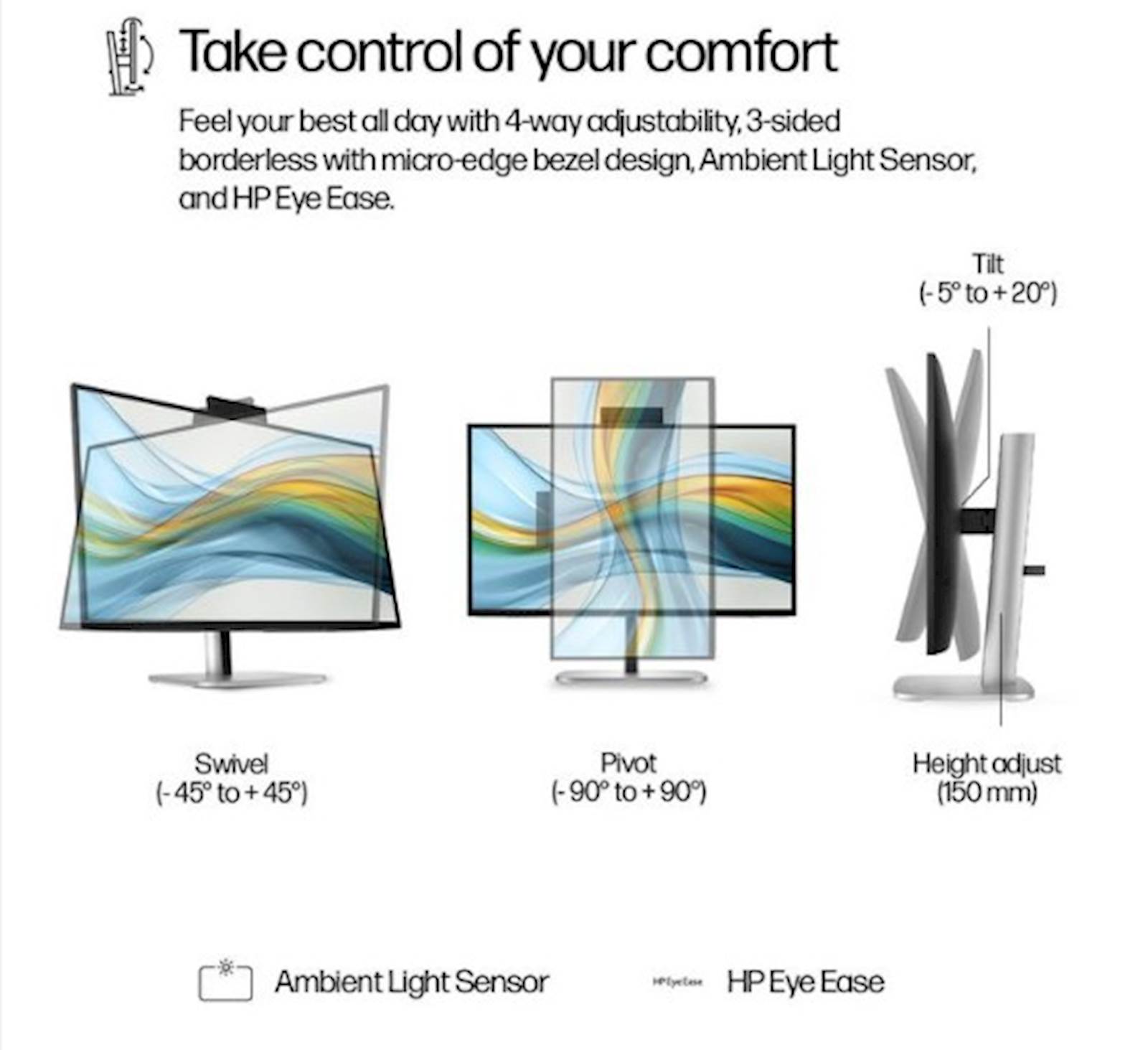 Monitor HP Series 5 Pro QHD Conferencing 527pm (9E0Y9UT)
