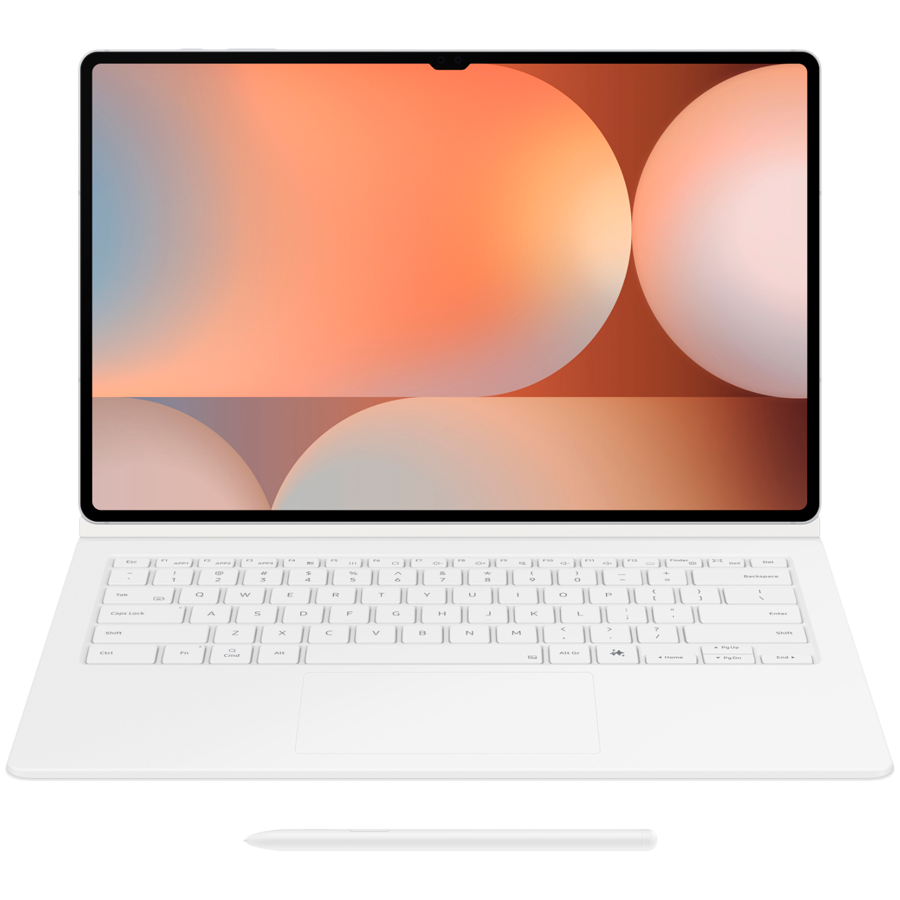 SAMSUNG Galaxy Tab S10 Ultra Book Cover kexboard - AI Key White