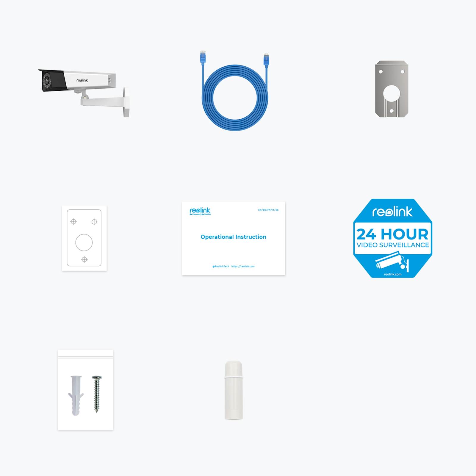 Reolink IP Kamera Duo serija P730 4K, 4MP, dual leća 180°, POE