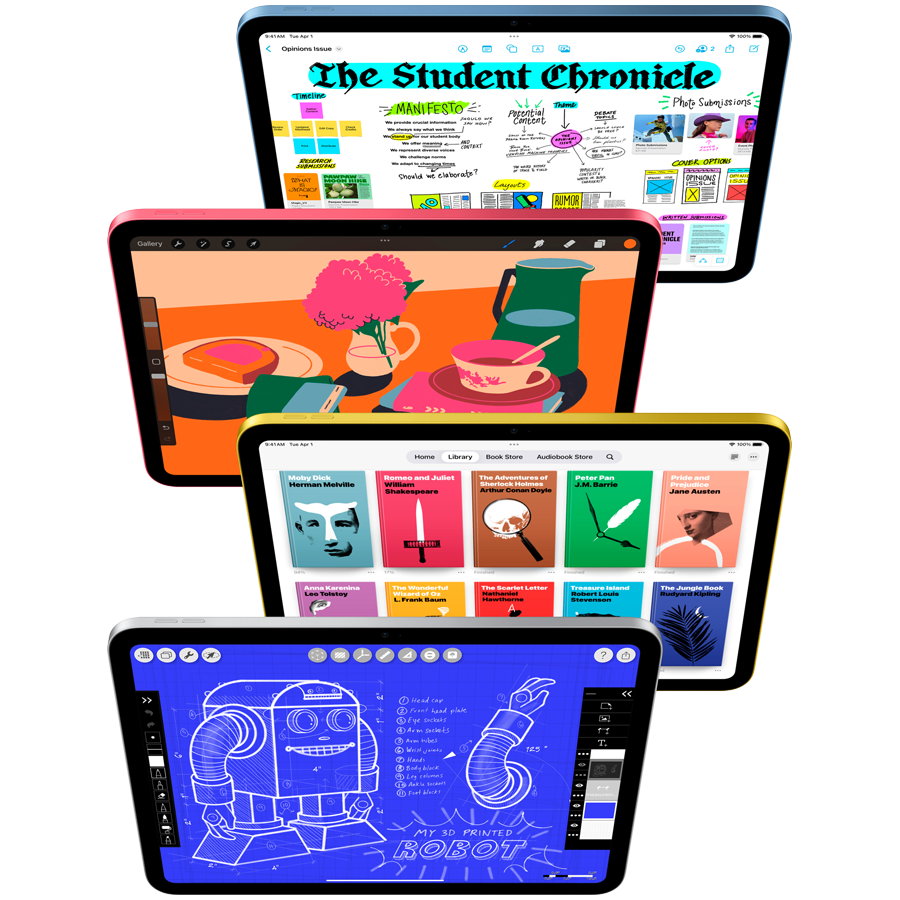 11-inch iPad Wi-Fi + Cellular 128GB - Silver,Model A3355