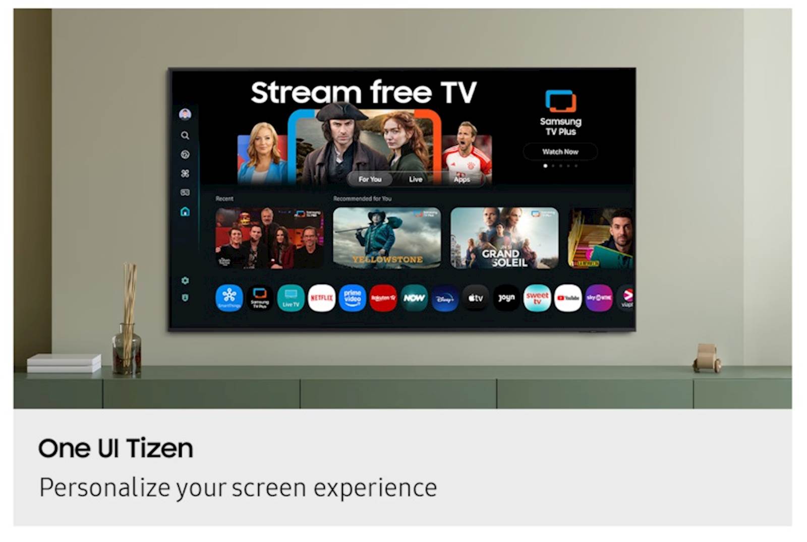 TV SAMSUNG Crystal UHD 4K  43" U7022F