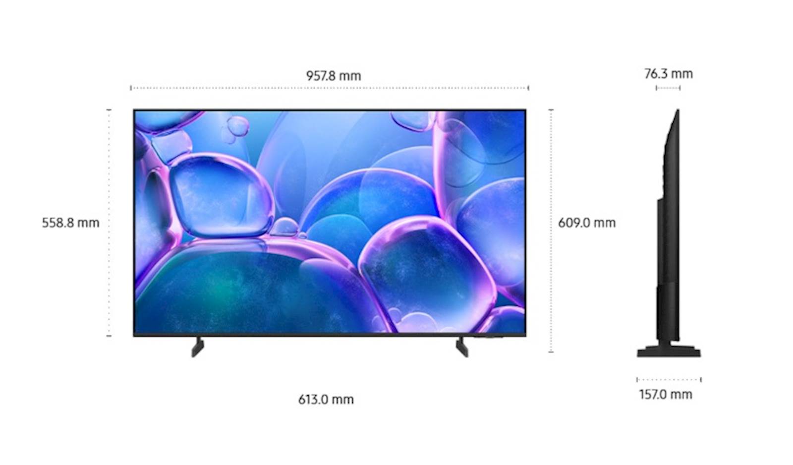 TV SAMSUNG Crystal UHD 4K  43" U7022F