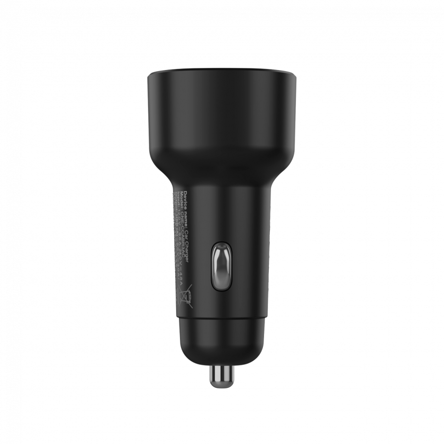 CANYON car charger OnDrive 48 PD 48W USB-A+USB-C Black