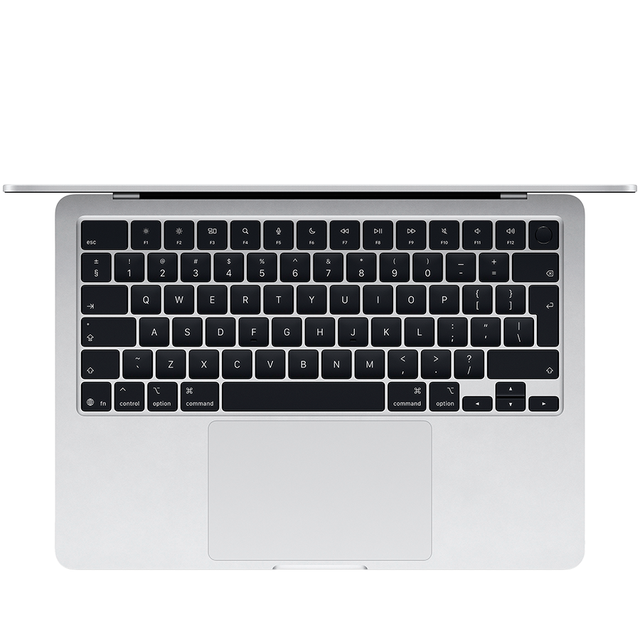 MacBook Air 13-inch,Silver,Model A3240,M4 CHIP WITH 10C CPU, 8C GPU,16GB unified memory,30W USB-C Power Adapter,256GB SSD storage,Two Thunderbolt 4 Ports,Touch ID,Liquid Retina display,Force Touch Trackpad, KEYBOARD-INT