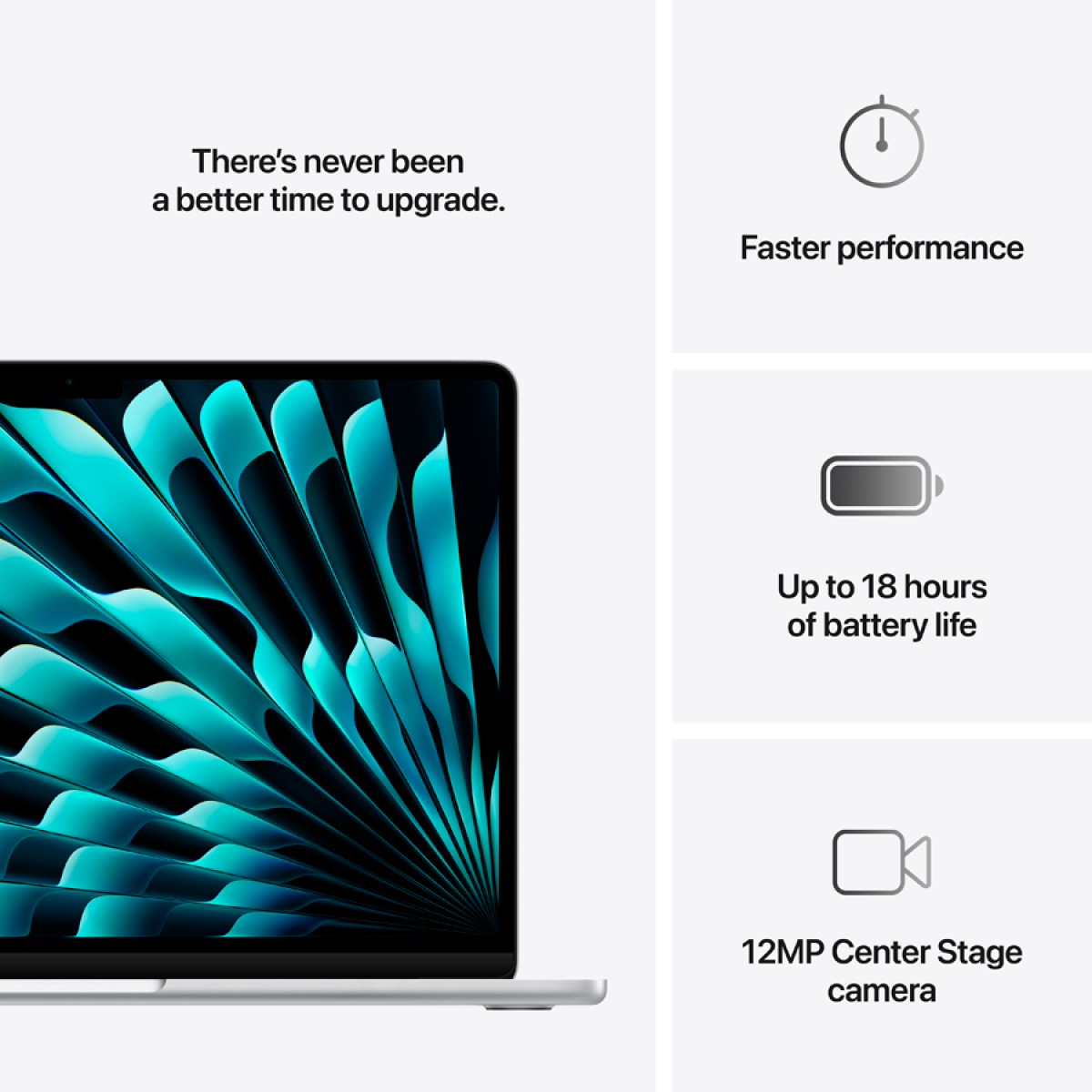MacBook Air 13-inch,Silver,Model A3240,M4 CHIP WITH 10C CPU, 8C GPU,16GB unified memory,30W USB-C Power Adapter,256GB SSD storage,Two Thunderbolt 4 Ports,Touch ID,Liquid Retina display,Force Touch Trackpad, KEYBOARD-INT