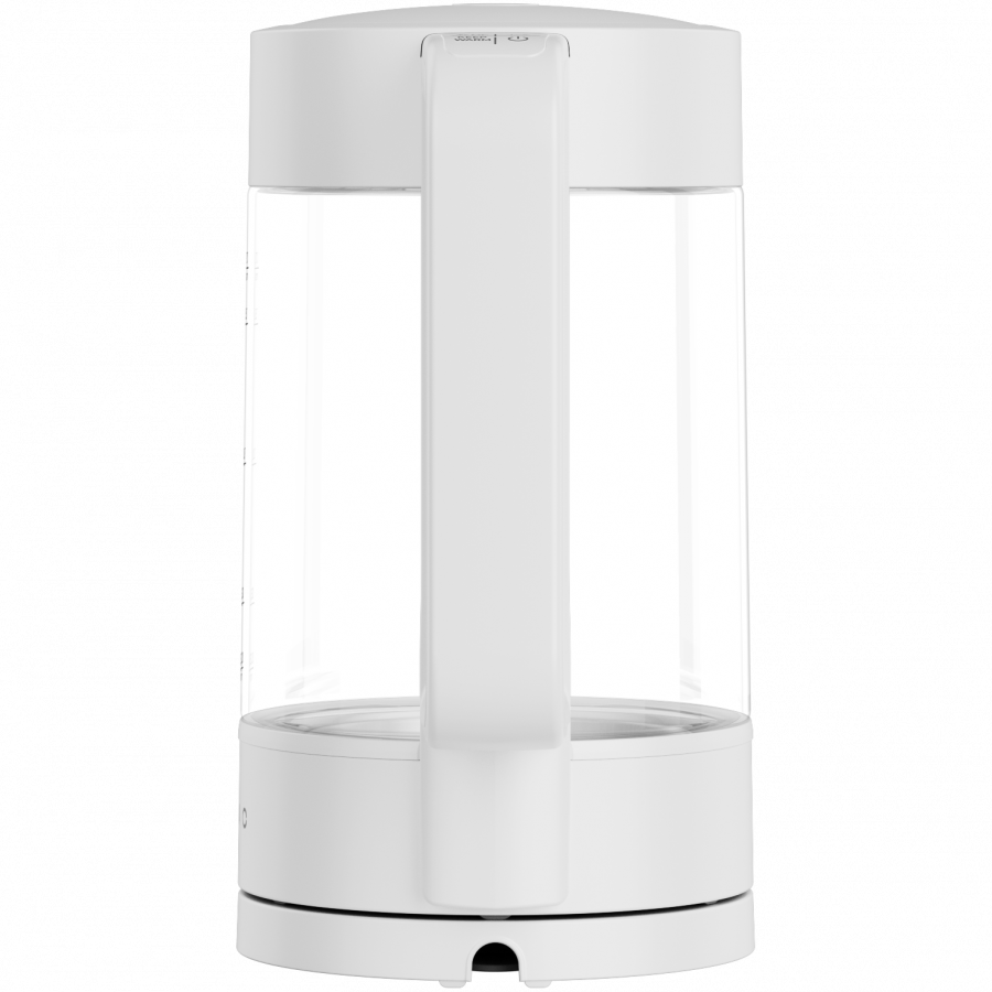Electric Kettle, white, 220-240V, 1850-2200W, 1.7L, Keep warm 30 min, 40,60,80,90,100, console in Handle