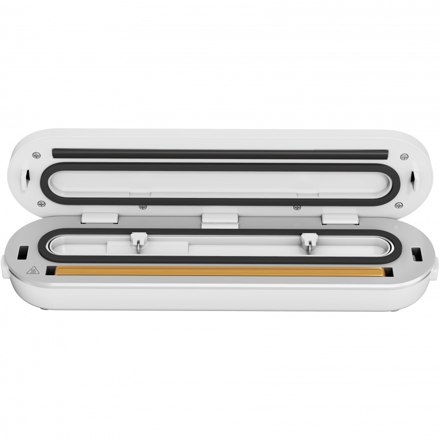 Vacuum Sealer, white, LED display, 80W, -65kPa (+/-5kPa)