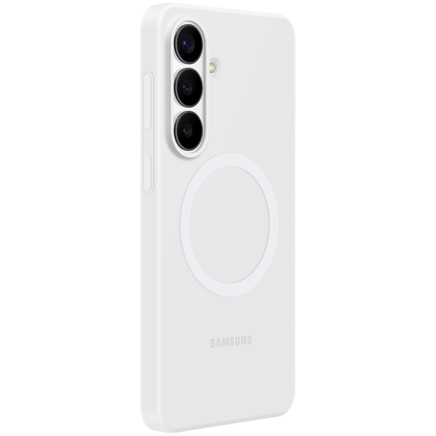 Samsung Galaxy S26+ Silicone Magnet Case White