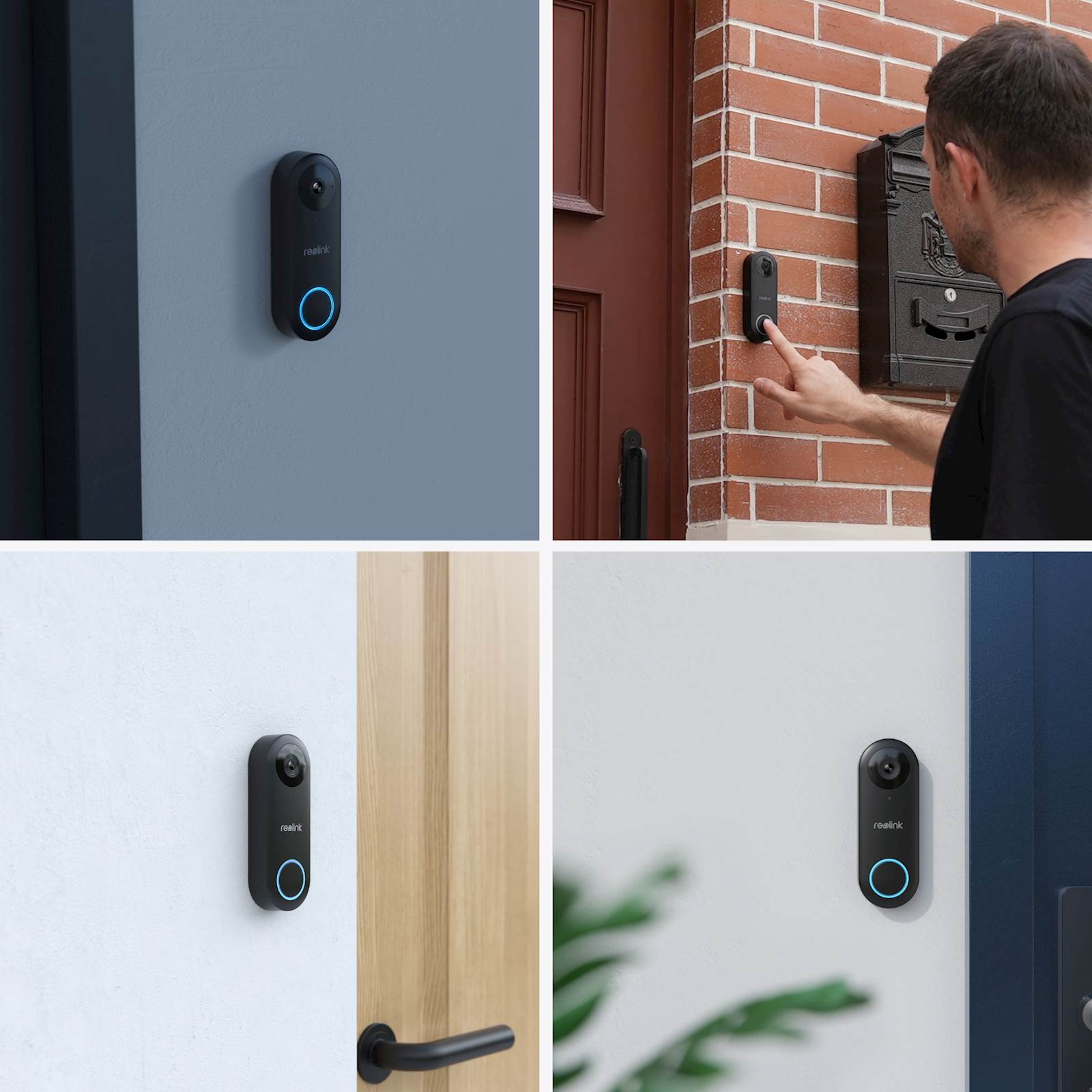 Reolink Smart Doorbell kamera D340P, 2K+, PoE