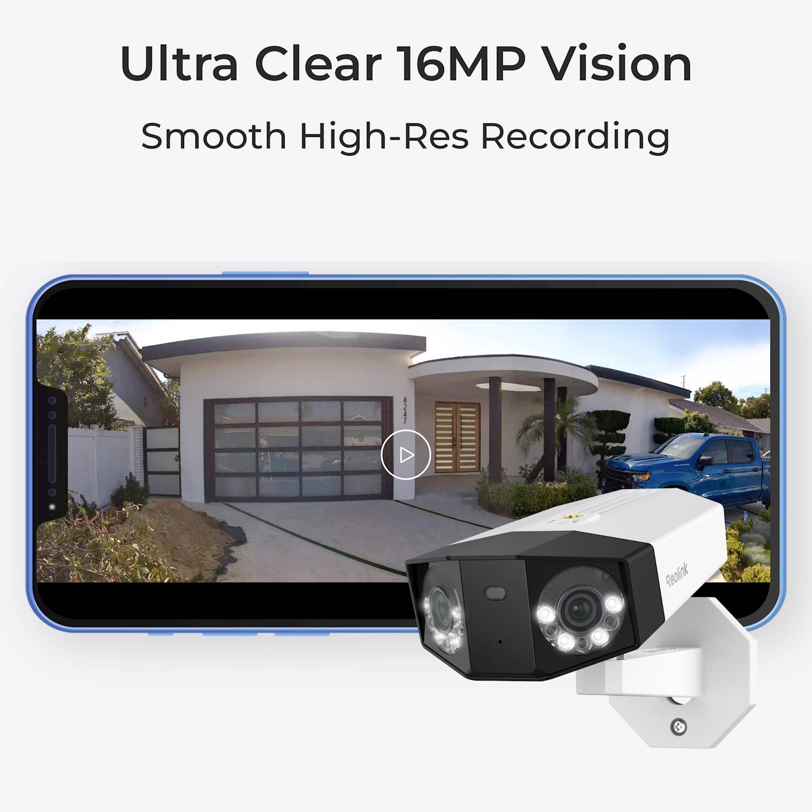 Reolink IP Kamera Duo serija P750 4K, 16MP, 180° panorama, POE
