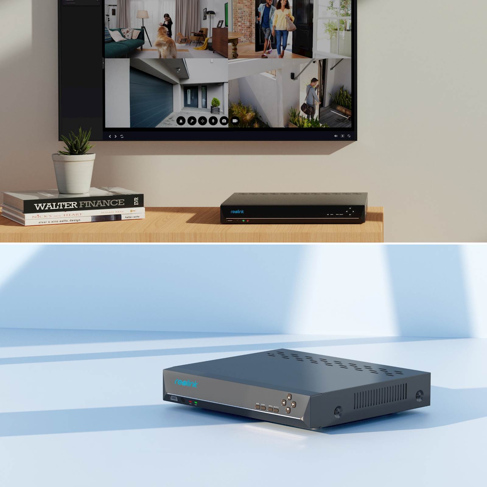 Reolink NVR snimač NVS36 16MP, 36 kanalni, podrška do 48 TB HDD