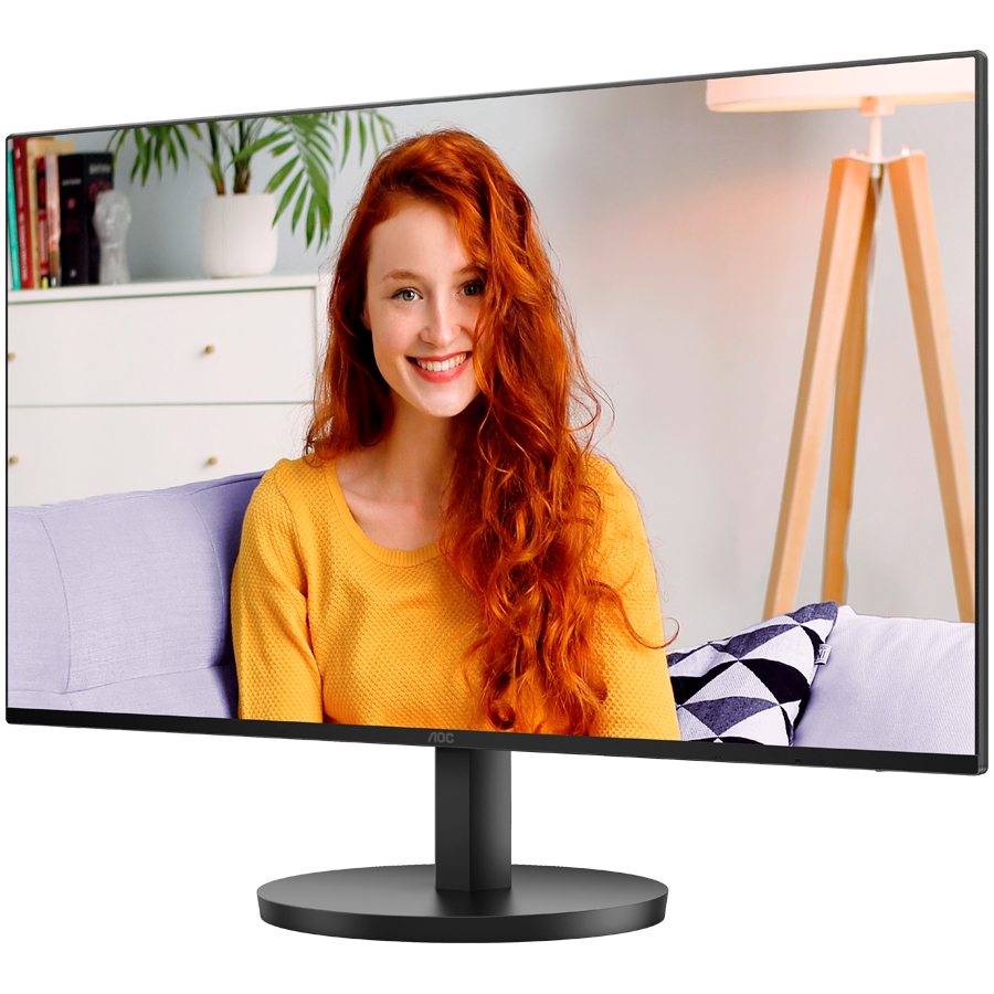 AOC MONITOR 27'' BUSINESS, F, IPS, FHD, 100HZ, 1920x1080, 1MS, SPEAKERS, TILT, HDMI, USB-C, USB-HUB, VESA COMPATIBLE, BLACK, 3 YW