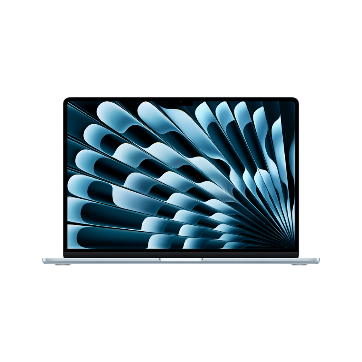 MacBook Air 15-inch,Sky Blue,Model A3448,M5 CHIP WITH 10C CPU, 10C GPU,16GB unified memory,35W Dual USB-C Power Adapter, 512GB SSD storage,Two Thunderbolt 4 Ports,Touch ID,Liquid Retina display,Force Touch Trackpad, KEYBOARD-INT