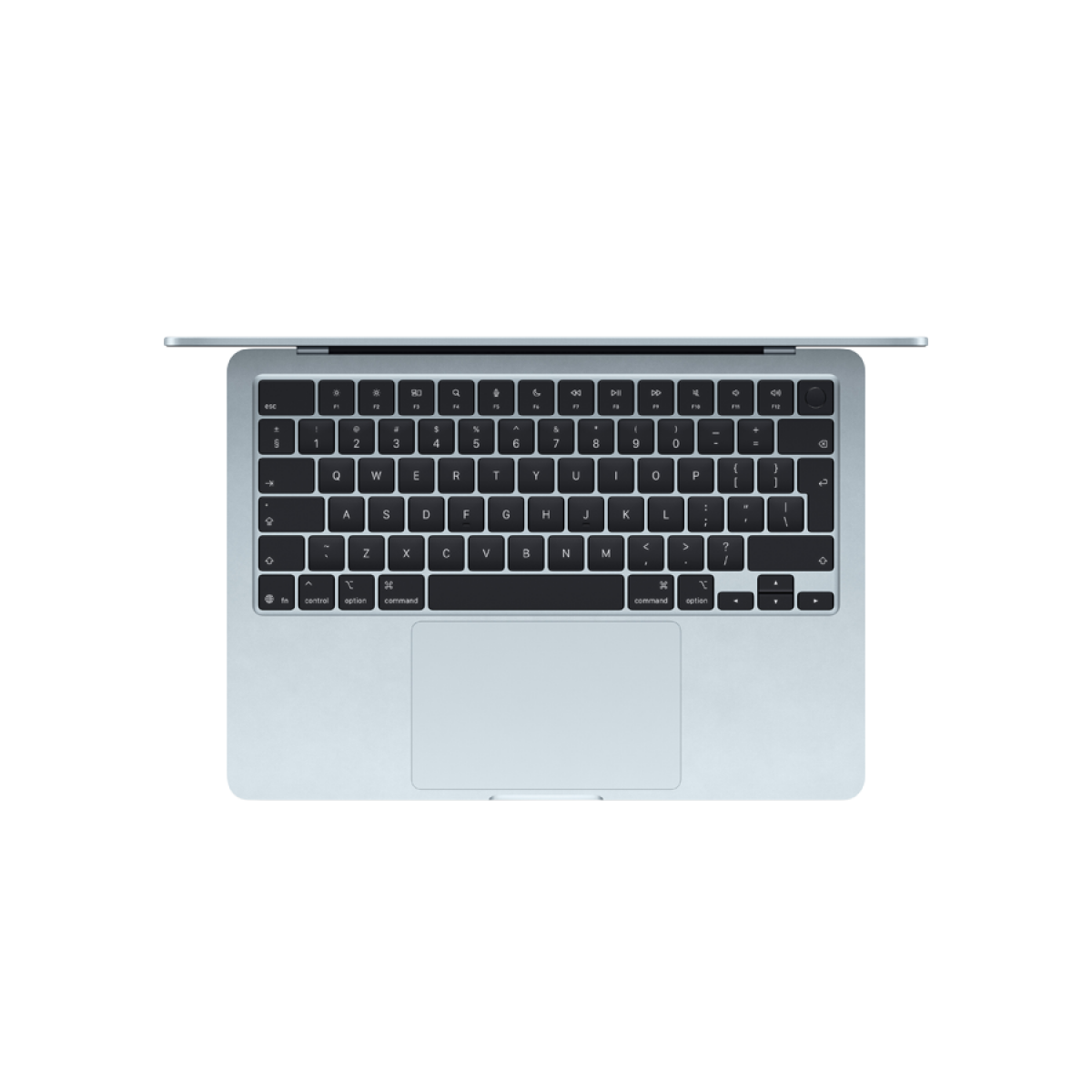 MacBook Air 13-inch,Sky Blue,Model A3449,M5 CHIP WITH 10C CPU, 8C GPU,16GB unified memory,30W USB-C Power Adapter,512GB SSD storage,Two Thunderbolt 4 Ports,Touch ID,Liquid Retina display,Force Touch Trackpad, KEYBOARD-INT
