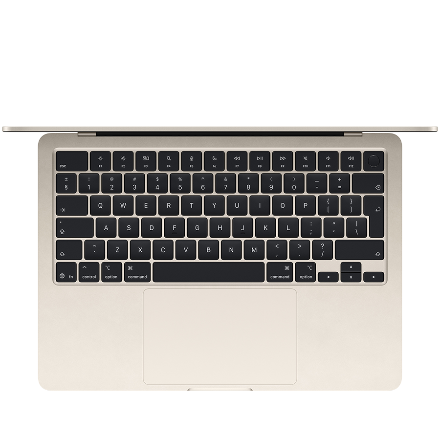 MacBook Air 13-inch,Starlight, Model A3449,M5 CHIP WITH 10C CPU, 8C GPU,16GB unified memory,30W USB-C Power Adapter,512GB SSD storage,Two Thunderbolt 4 Ports,Touch ID,Liquid Retina display,Force Touch Trackpad, KEYBOARD-INT