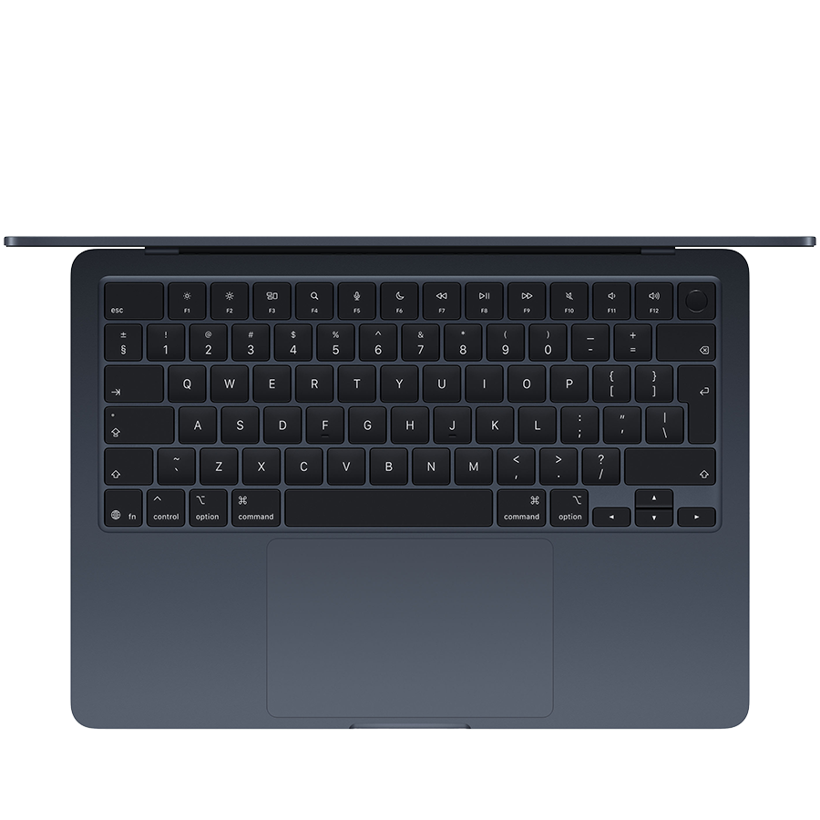 MacBook Air 13-inch,Midnight, Model A3449,M5 CHIP WITH 10C CPU, 8C GPU,16GB unified memory,30W USB-C Power Adapter,512GB SSD storage,Two Thunderbolt 4 Ports,Touch ID,Liquid Retina display,Force Touch Trackpad, KEYBOARD-INT