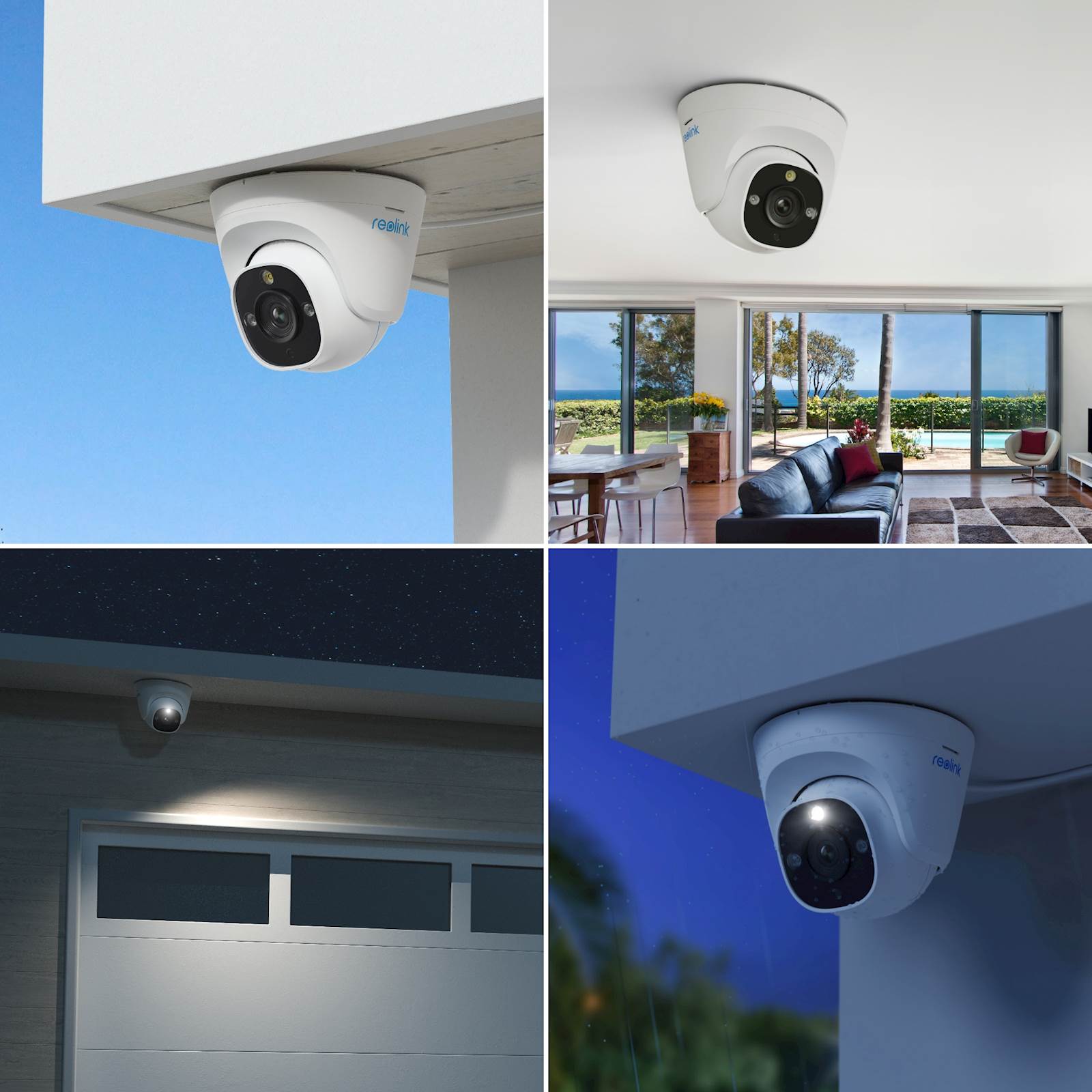 Reolink Ip Kamera serija P344 4K, 12MP, Dome POE
