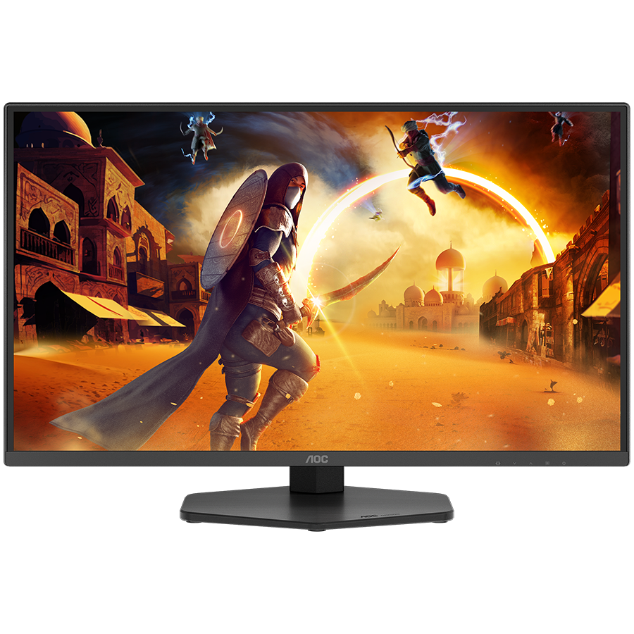 AOC MONITOR Q25G4SR, GAMING 25'', G, 300HZ, FAST IPS, 2560x1440, 0.3 MS, 80M:1, 300 CD/M, TILT, HEIGHT ADJUSTABLE, SWIVEL, PIVOT, 2X HDMI, DISPLAY PORT, 3YW, BLACK-RED