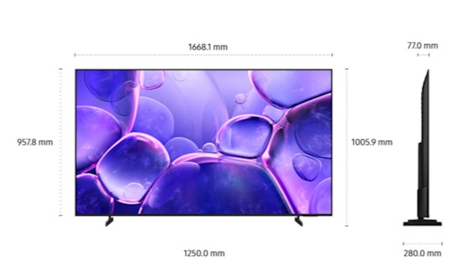 TV SAMSUNG Crystal UHD 4K  75" U8092F