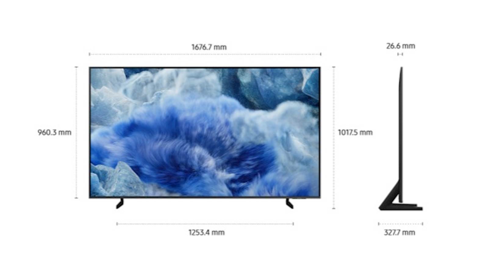 TV SAMSUNG QLED 4K Vision AI 75" Q8F