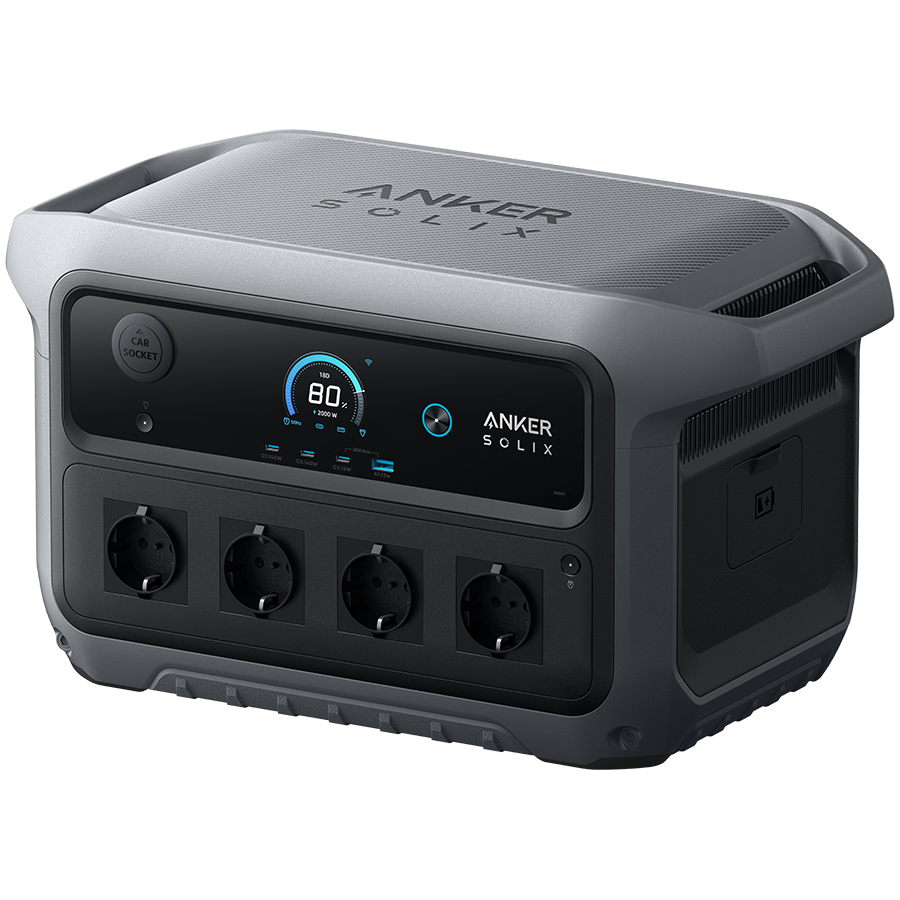 Anker SOLIX Powerstation C2000 Gen2 - 2048Wh, Peak Power 4000W