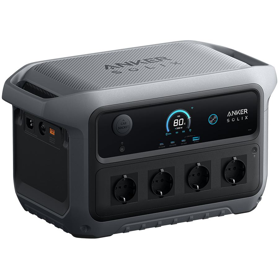 Anker SOLIX Powerstation C2000 Gen2 - 2048Wh, Peak Power 4000W