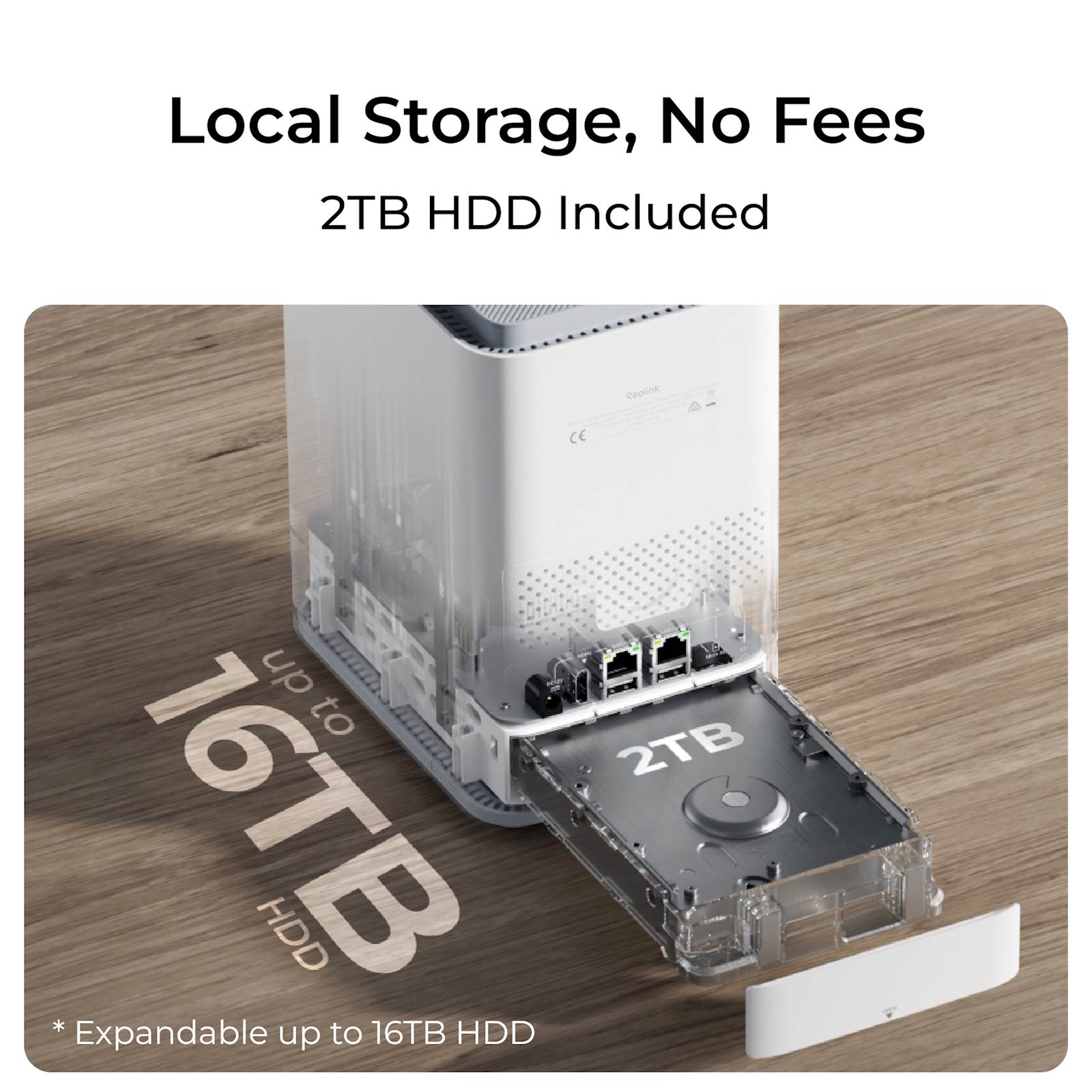 Reolink Home Hub P1 2TB disk, do 24 kamere/12 POE, WI-FI 6
