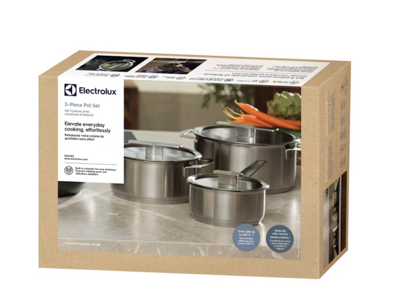 Set posuđa ELECTROLUX 3 lonca