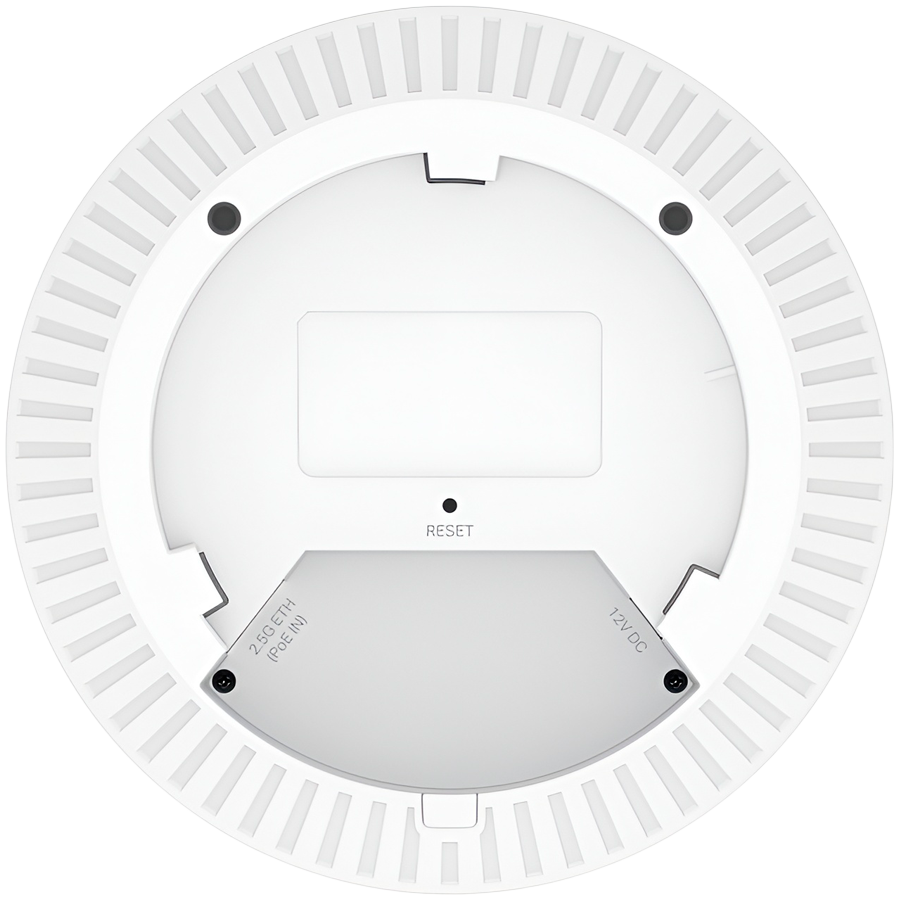 TP-Link EAP720 Omada  BE3600 Ceiling Mount Dual-Band Wi-Fi 7 Access Point, 1x2.5G RJ45 Port, 688Mbps at  2.4 GHz + 2880 Mbps at 5 GHz, 802.3at POE+ and 12V DC ,4xInternal Antennas,4 Streams, MU-MIMO, 160MHz Supported, Seamless Roaming, Band Steering