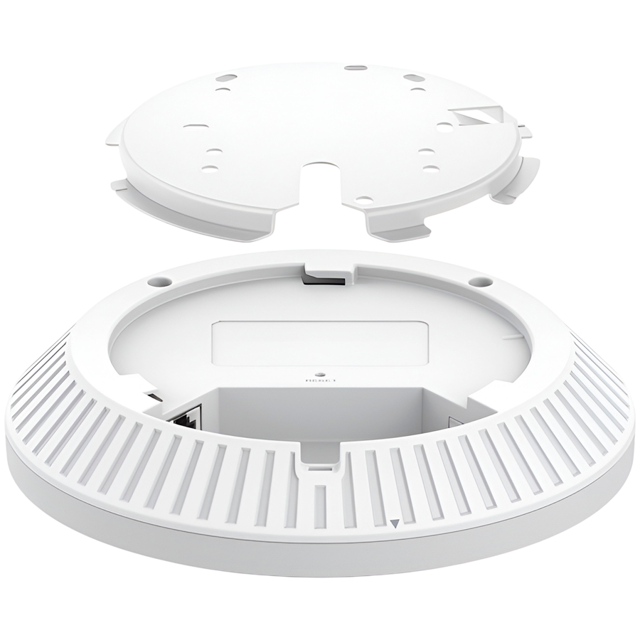 TP-Link EAP720 Omada  BE3600 Ceiling Mount Dual-Band Wi-Fi 7 Access Point, 1x2.5G RJ45 Port, 688Mbps at  2.4 GHz + 2880 Mbps at 5 GHz, 802.3at POE+ and 12V DC ,4xInternal Antennas,4 Streams, MU-MIMO, 160MHz Supported, Seamless Roaming, Band Steering