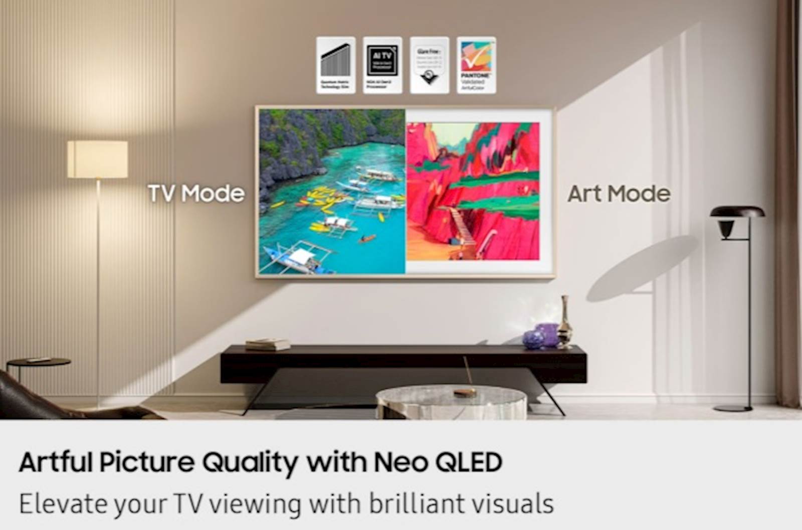TV SAMSUNG The Frame Pro 4K 75" 
