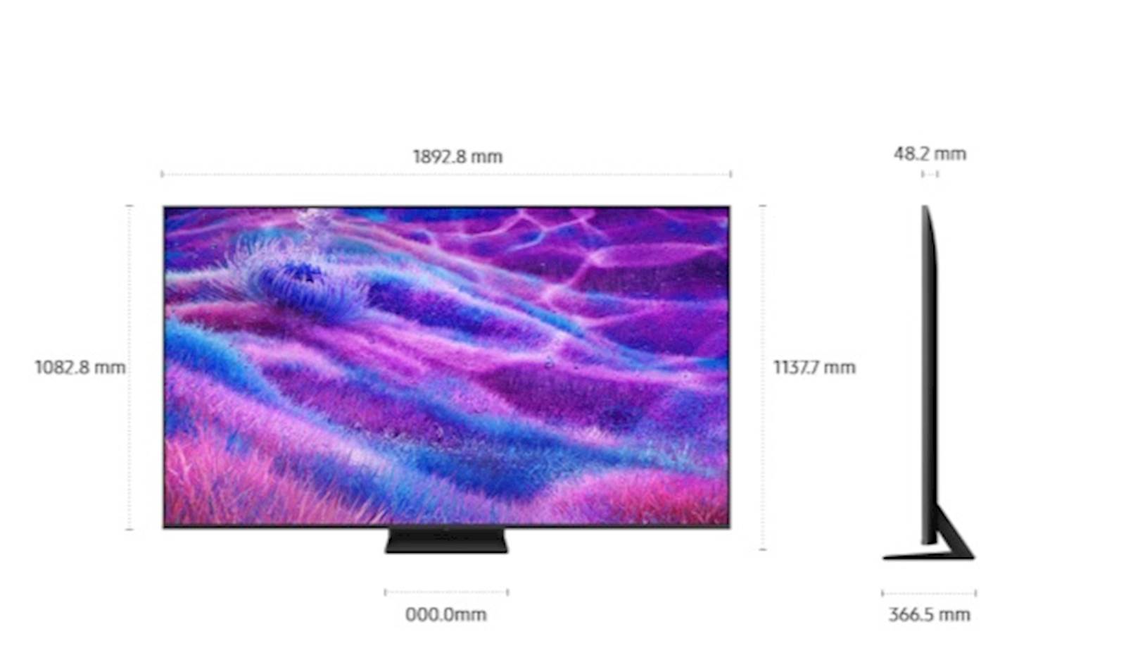 TV SAMSUNG Neo QLED 4K Vision AI 85" QN80F