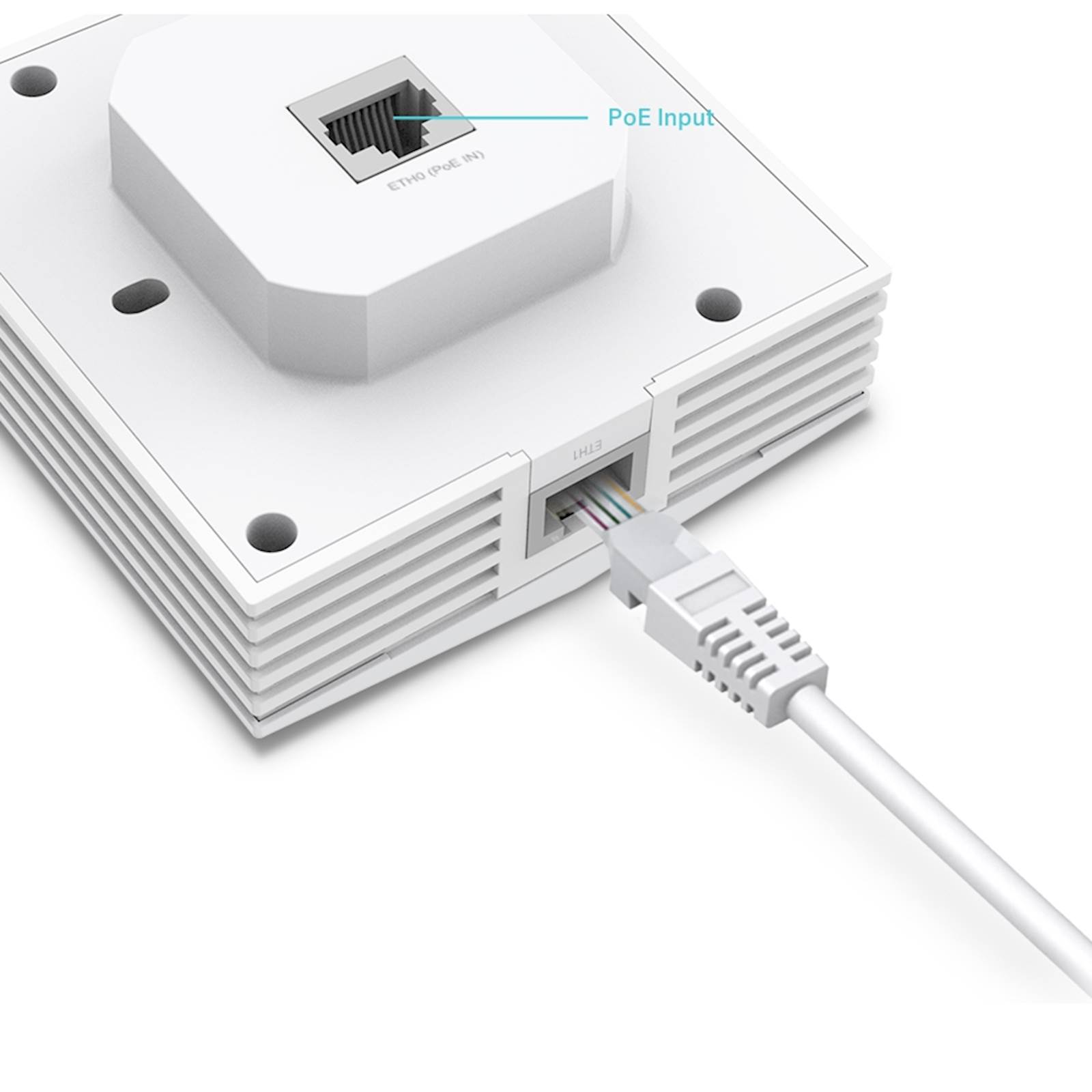 Access Point Omada TP-Link AX3000 Wall WiFi 6 EAP650-Wall