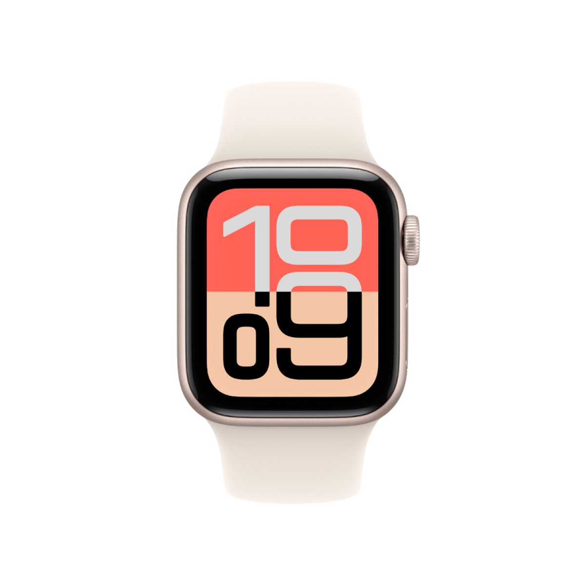 Apple Watch SE 3 GPS 40mm Starlight Aluminium Case with Starlight Sport Band - S/M,Model A3324