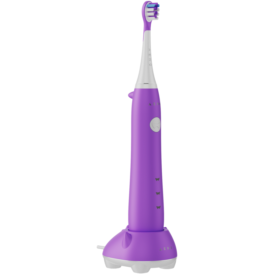 Wireless Tooth Brush, Violet, 3 Brush Heads, 600mAh, Function: Sensive, Clean, Whitening, Sweep, Smart Remind