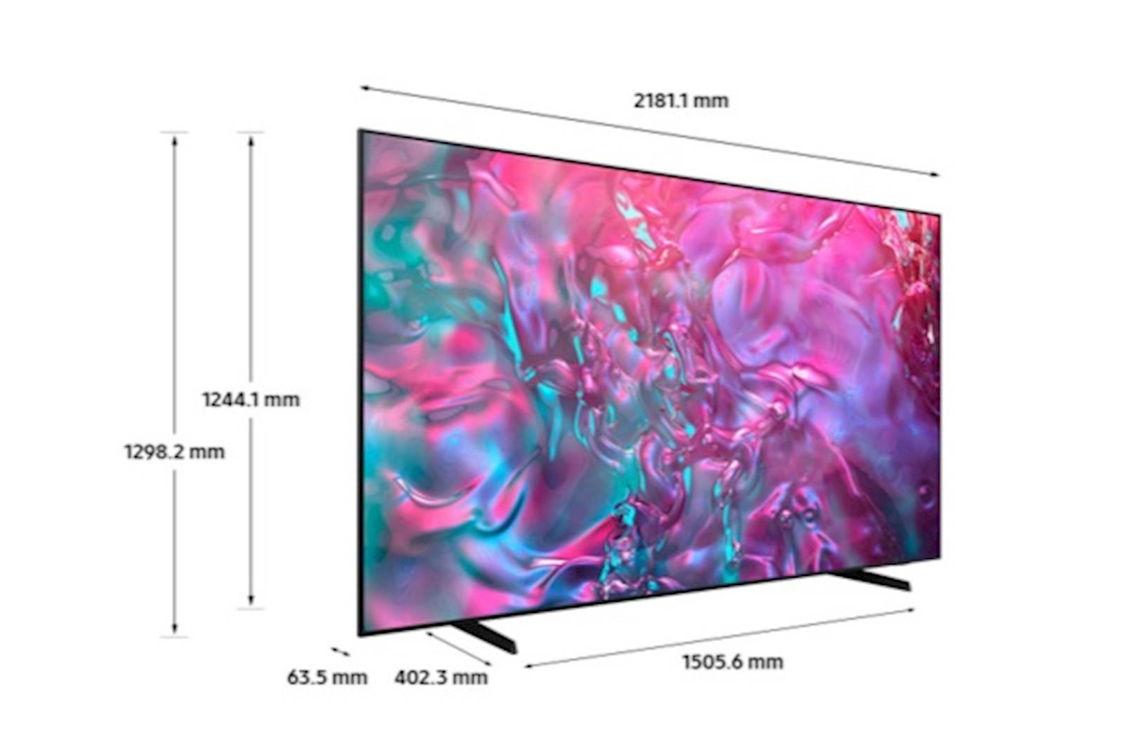 TV SAMSUNG Crystal UHD 4K 98" DU9000