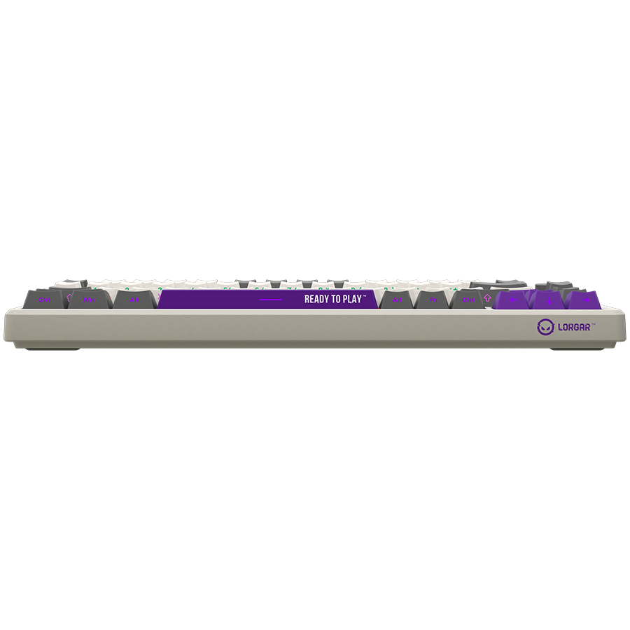 LORGAR KBP7075W, Wireless 75% Mechanical Gaming Keyboard Pro, Beige, CZ/SK layout