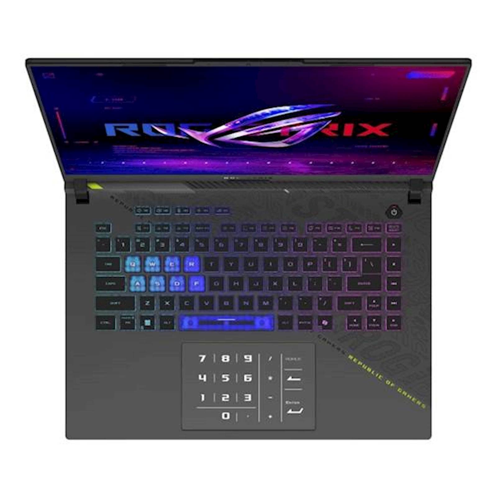Laptop ASUS ROG Strix G16 G614PM-RV169 16"FHD+ 165Hz R9-8940HX 16C/32T 16GB DDR5 s1TB RTX 5060 8G 2Y